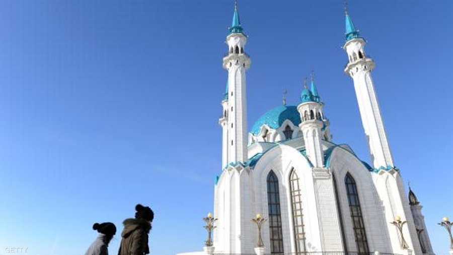 مسجد قول شريف في قازان بتتارستان في روسيا الاتحادية
