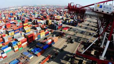 ميناء كينغداو شرقي الصين