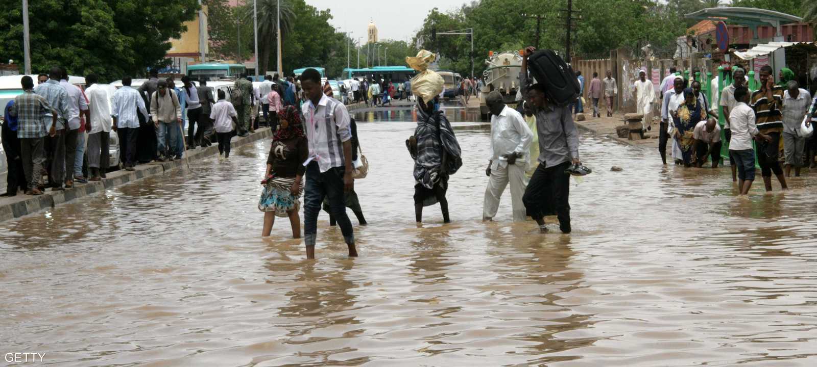 من الفيضانات التي ضربت السودان في أغسطس