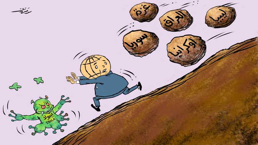 كاريكاتير موفق قات