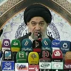 ممثل المرجع الشيعي علي السيستاني أحمد الصافي.