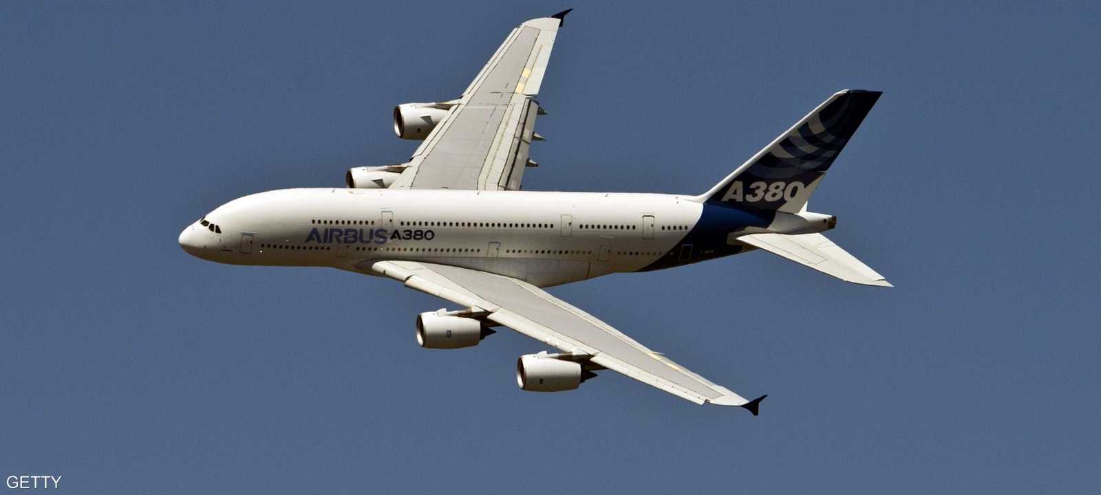 إحدى طائرات إيرباص A380 العملاقة.