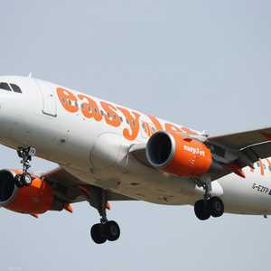 أرشيفية gYحدى ظائرات شركة إيزي جيت البريطانية