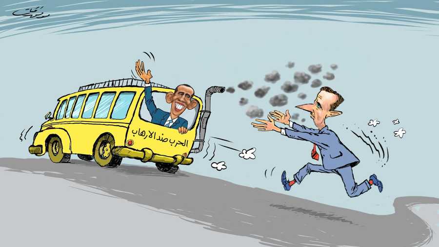 كاريكاتير موفق قات 