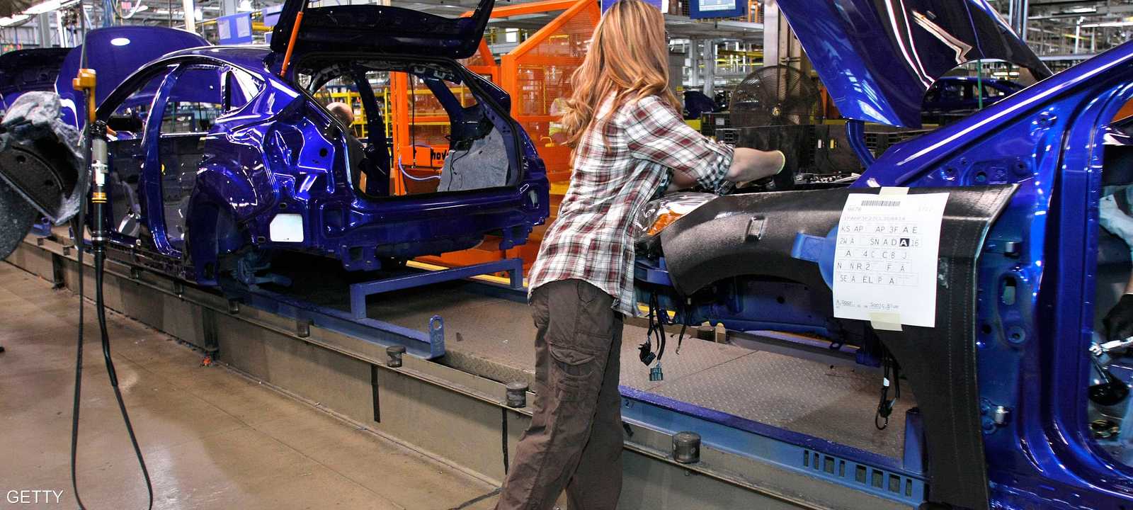 مصنع لسيارات فورد - أرشيفية