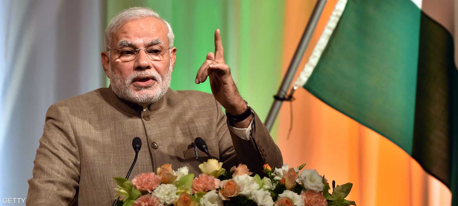 رئيس الوزراء الهندي ناريندرا مودي 