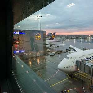 أرشيفية من مطار فرانكفورت