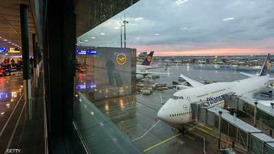 أرشيفية من مطار فرانكفورت