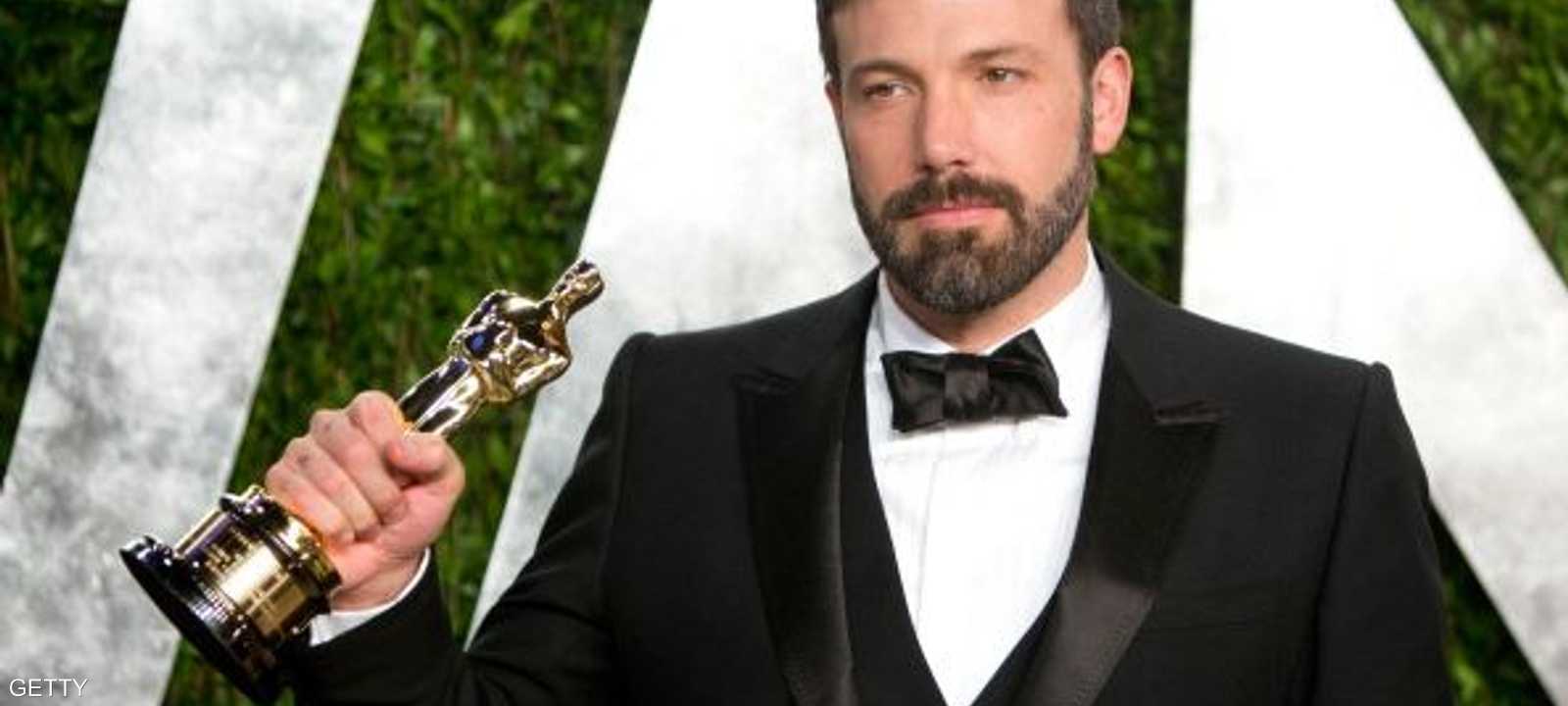 بين أفليك بعد فوزه بالأوسكار عن فيلم أرغو- أرشيفية