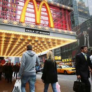 أحد مطاعم ماكدونالدز في مدينة نيويورك - أرشيفية