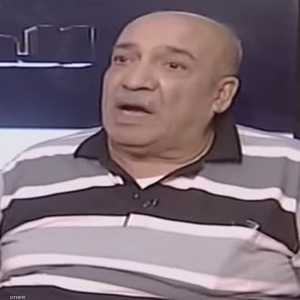 لقطة أرشيفية لعصام عبه جي أثناء أحد اللقاءات التلفزيونية