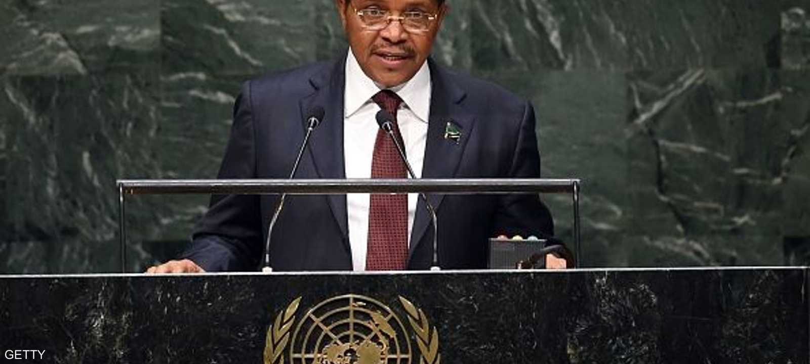 الرئيس التنزاني جاكايا كيكويتي (أرشيف)