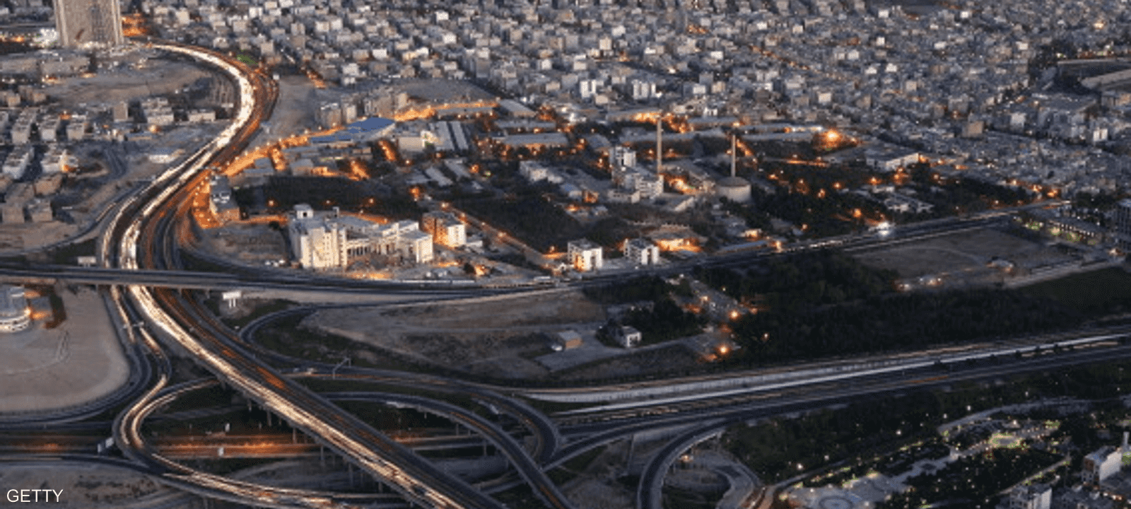 جانب من العاصمة طهران