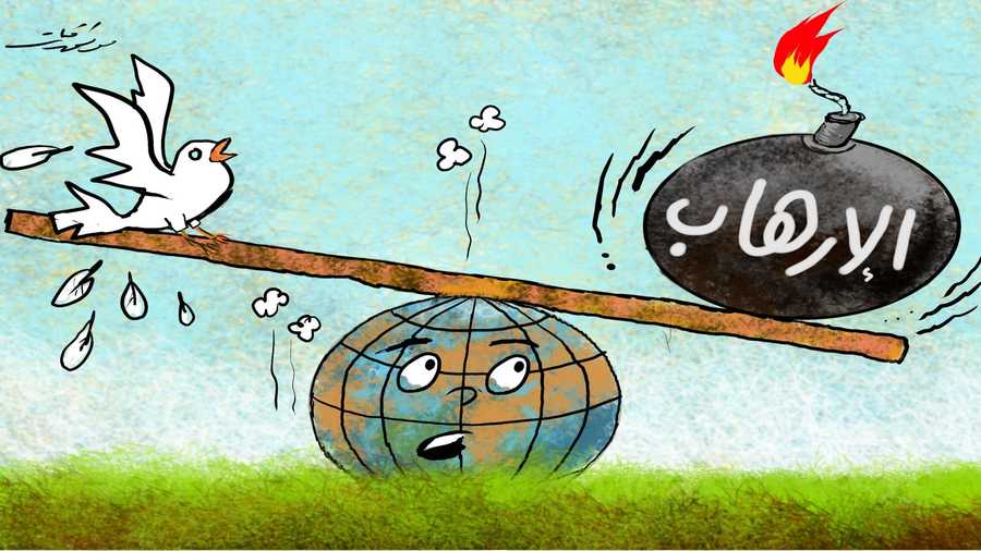 كاريكاتير موفق قات