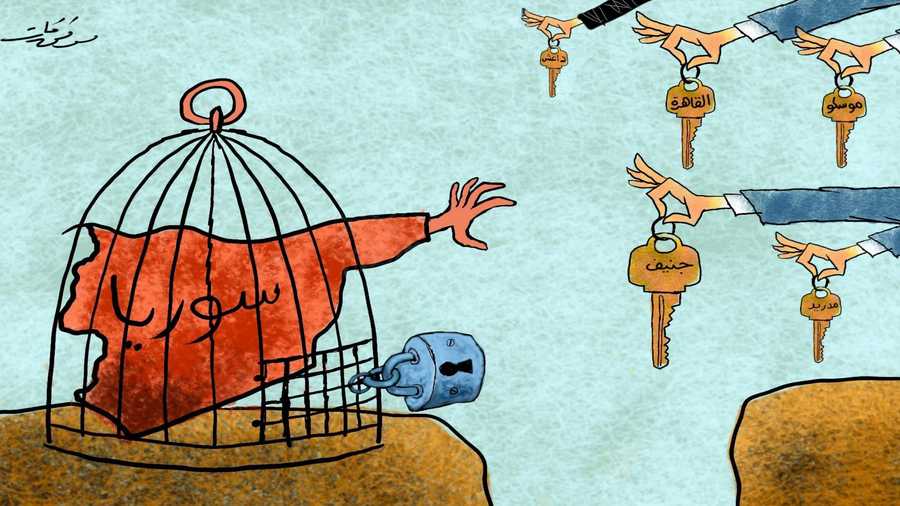 كاريكاتير موفق قات