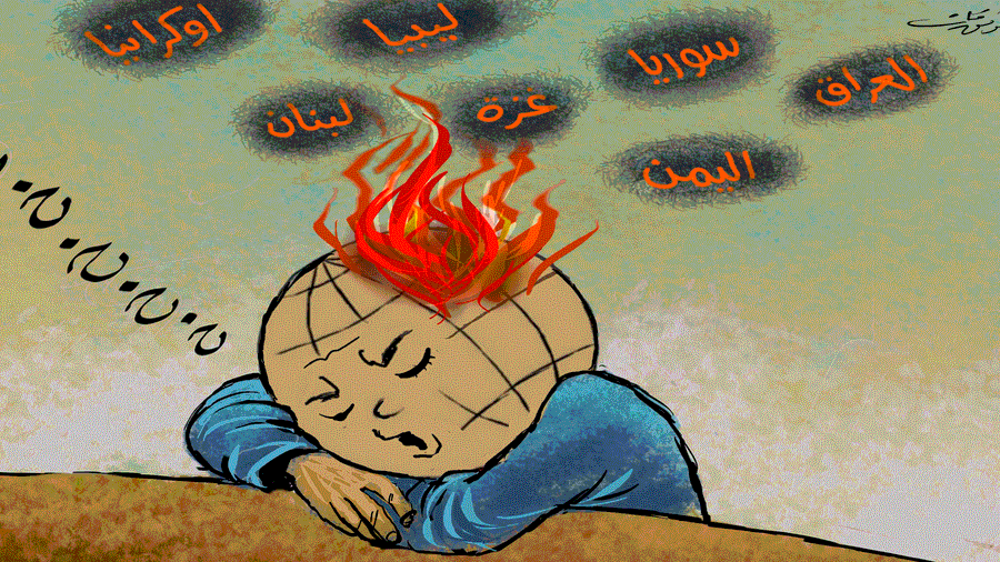 كاريكاتير موفق قات