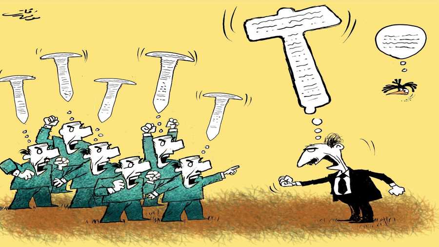 كاريكاتير موفق قات