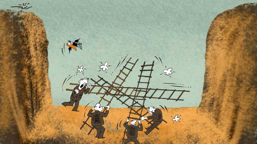 كاريكاتير موفق قات