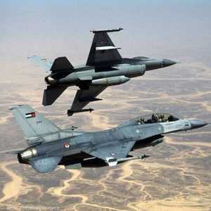 مقاتلات أردنية في إحدى الطلعات التدريبية. أرشيف