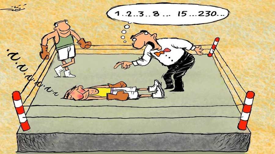 كاريكاتير موفق قات