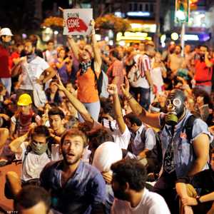 أرشيفية لاحتجاجات سابقة في إزمير