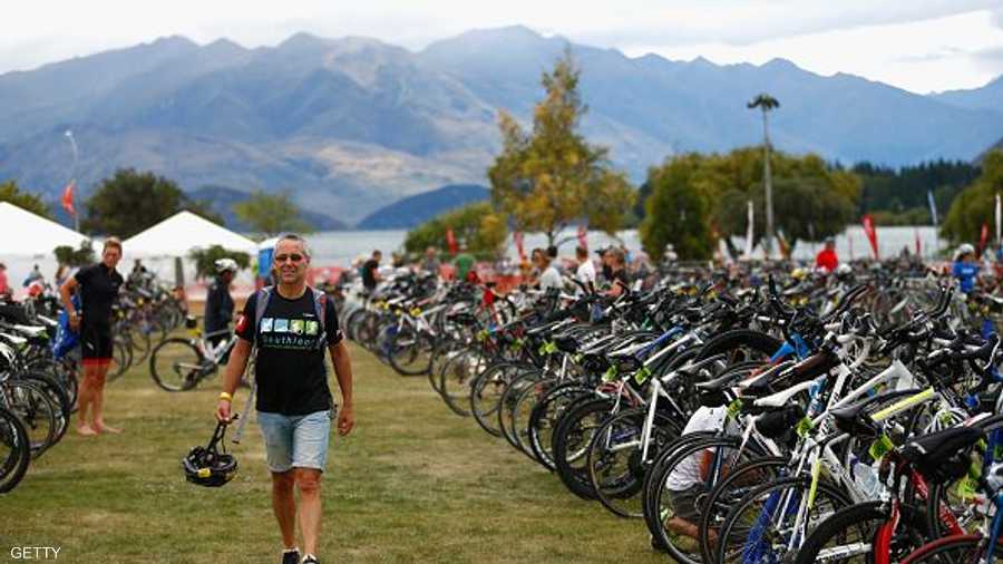 صفوف من الدراجات ومشاركة كثيفة متوقعة بتحدي واناكا في نيوزيلندا