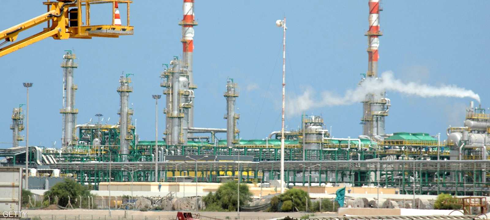 أحد حقول النفط الليبية.