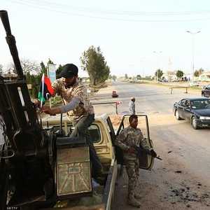 عناصر من الميليشيات المسلحة في ليبيا