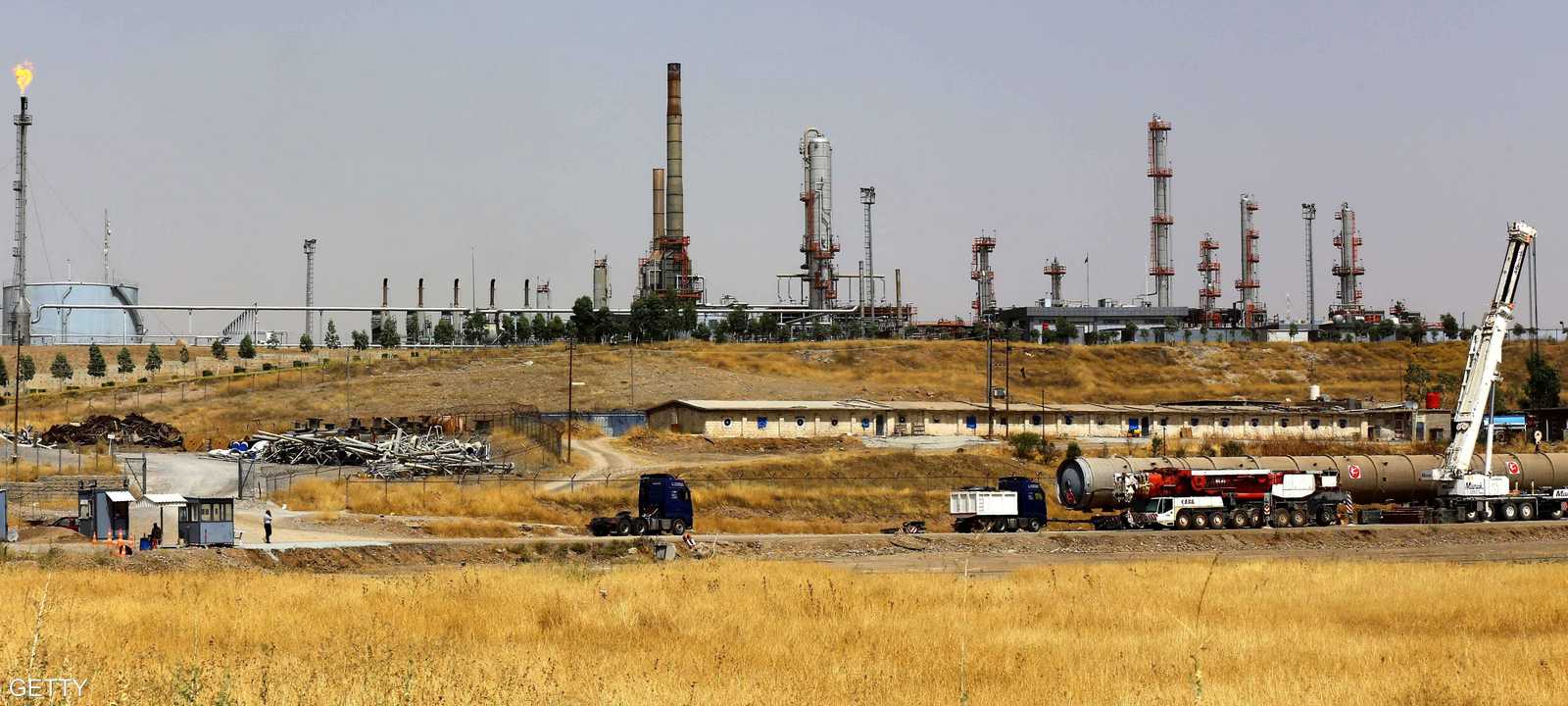 مصفاة نفط في شمال العراق