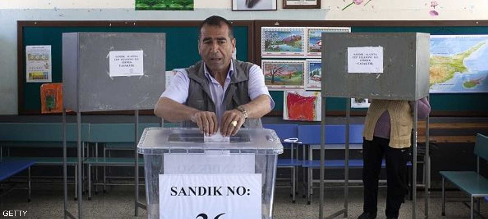 يصوت القبارصة الأتراك في شمال قبرص في جولة الإعادة