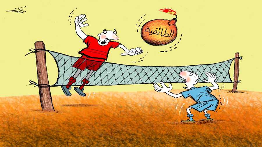 كاريكاتير موفق قات