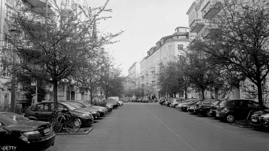 منظر عام لشارع بوزيه في برلين بتاريخ 20 أبريل 2015