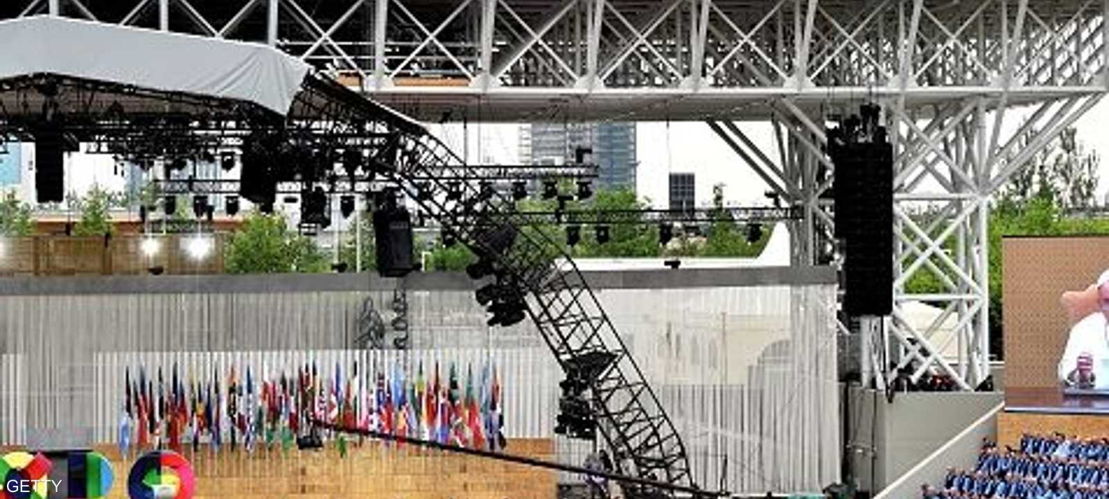 جانب من إفتتاح إكسبو ميلانو