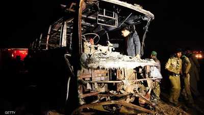 حادث مروع في باكستان.. 17 قتيلا و41 جريحا