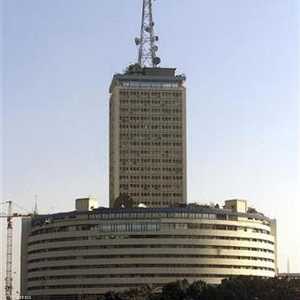 مبنى الإذاعة والتلفزيون المصري (ماسبيرو) في القاهرة