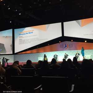 جانب من افتتاح المنتدى الإعلامي في دبي