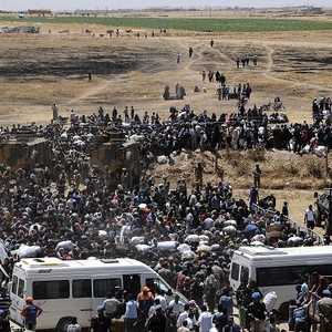 عبد الماجد عبدالباري تنكر كلاجئ وتمكن من الهرب إلى تركيا عبر مدينة تل الأبيض الحدودية 