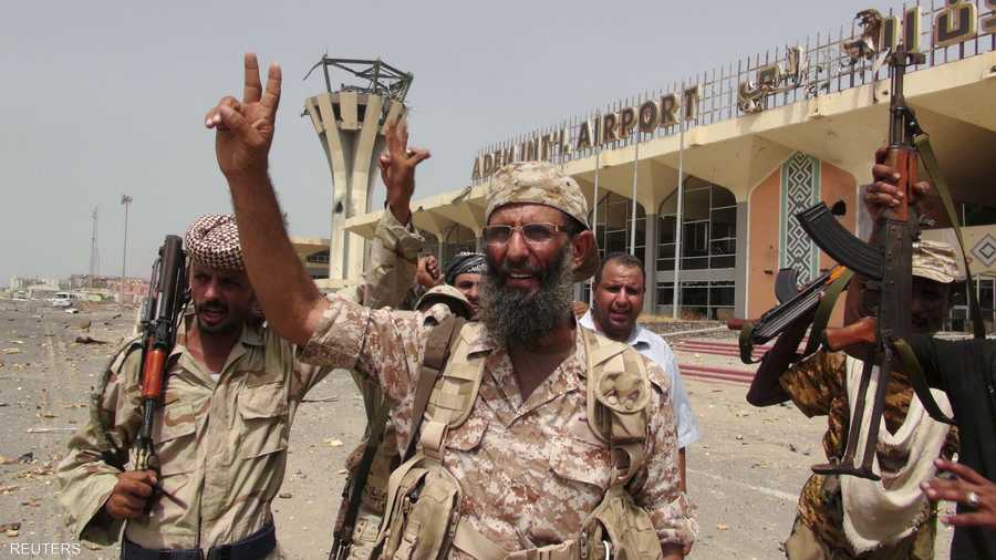 تحرير مطار عدن الدولي جاء بعد معارك شرسة بين المقاومة والمتمردين