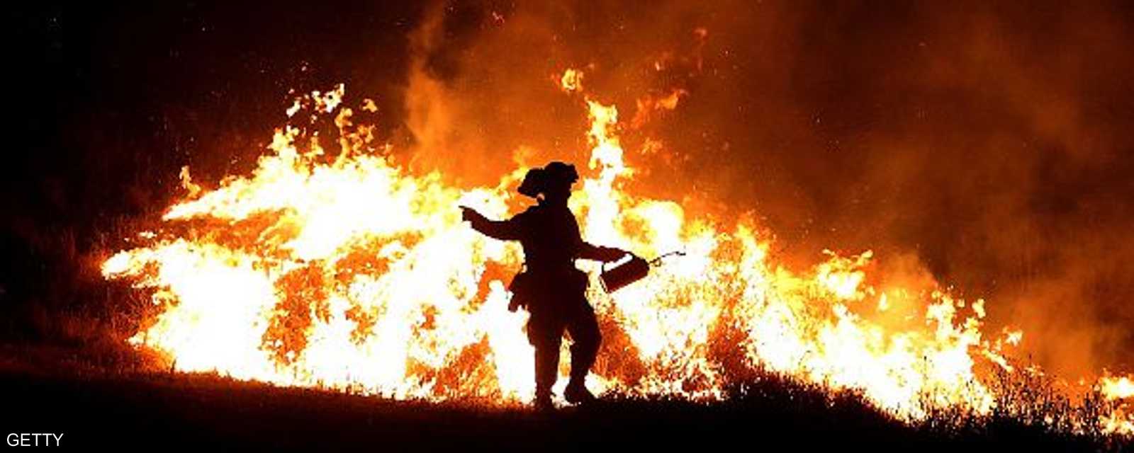 الحريق هو الأكبر والأشرس في العام الجاري 
