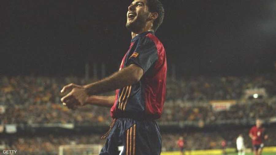 بيب غوارديولا أحد رموز برشلونة يقود بايرن ميونيخ حاليا 