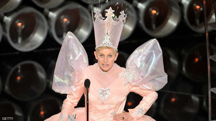 خفة الظل دفعت بالكوميدية إلين ديجينرس إلى نجوم الصف الأول ومنحتها 45 مليون متابع على تويتر