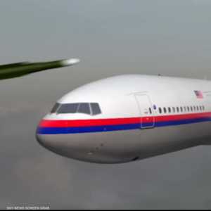 سيناريو سقوط الطائرة الماليزية بأوكرانيا