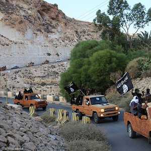 مسلحو  تنظيم داعش في ليبيا- أرشيفية