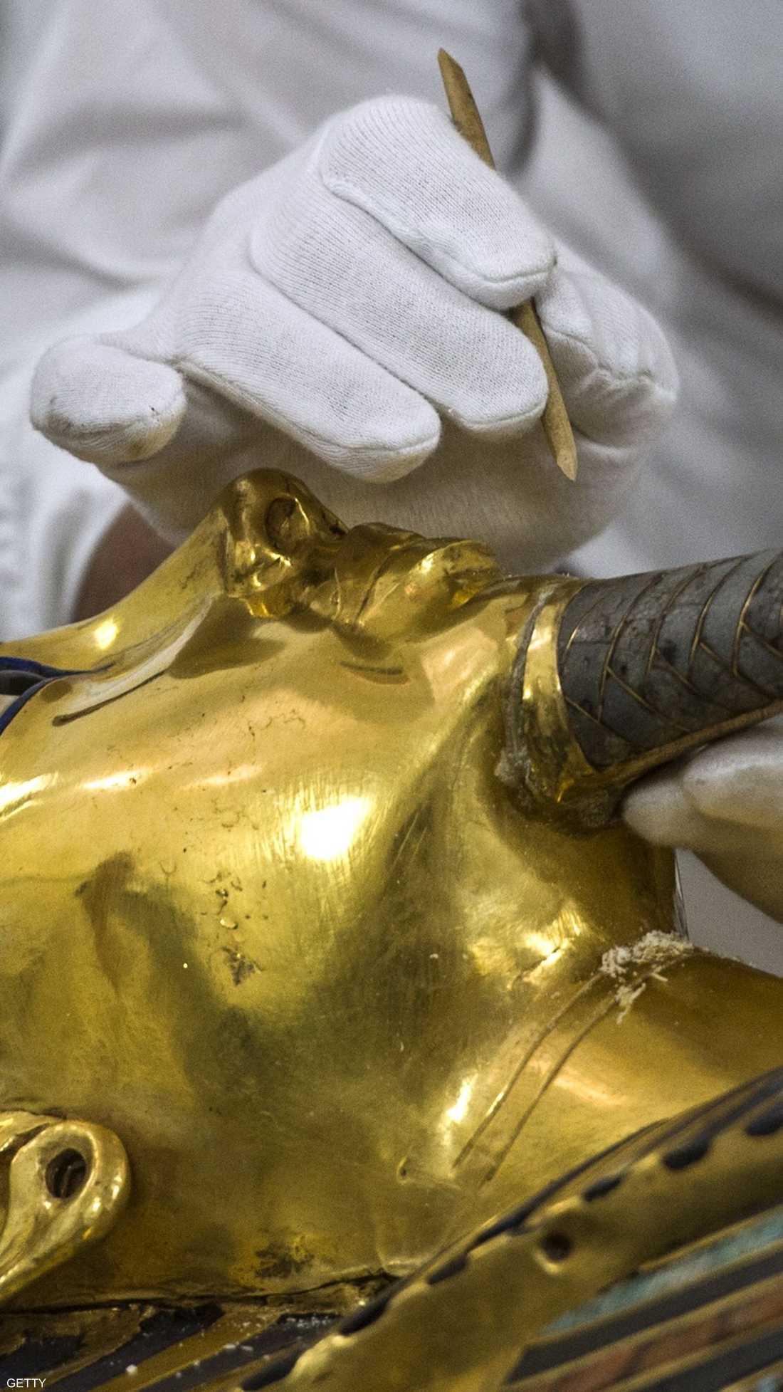 مشروع الترميم أهدي من المعهد الألماني للآثار بالقاهرة