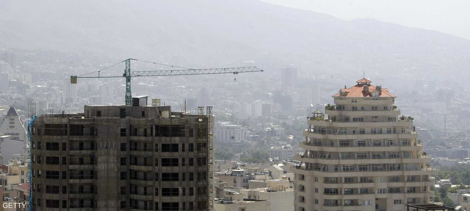 مجموعة من المباني تحت الإنشاء في طهران - أرشيف