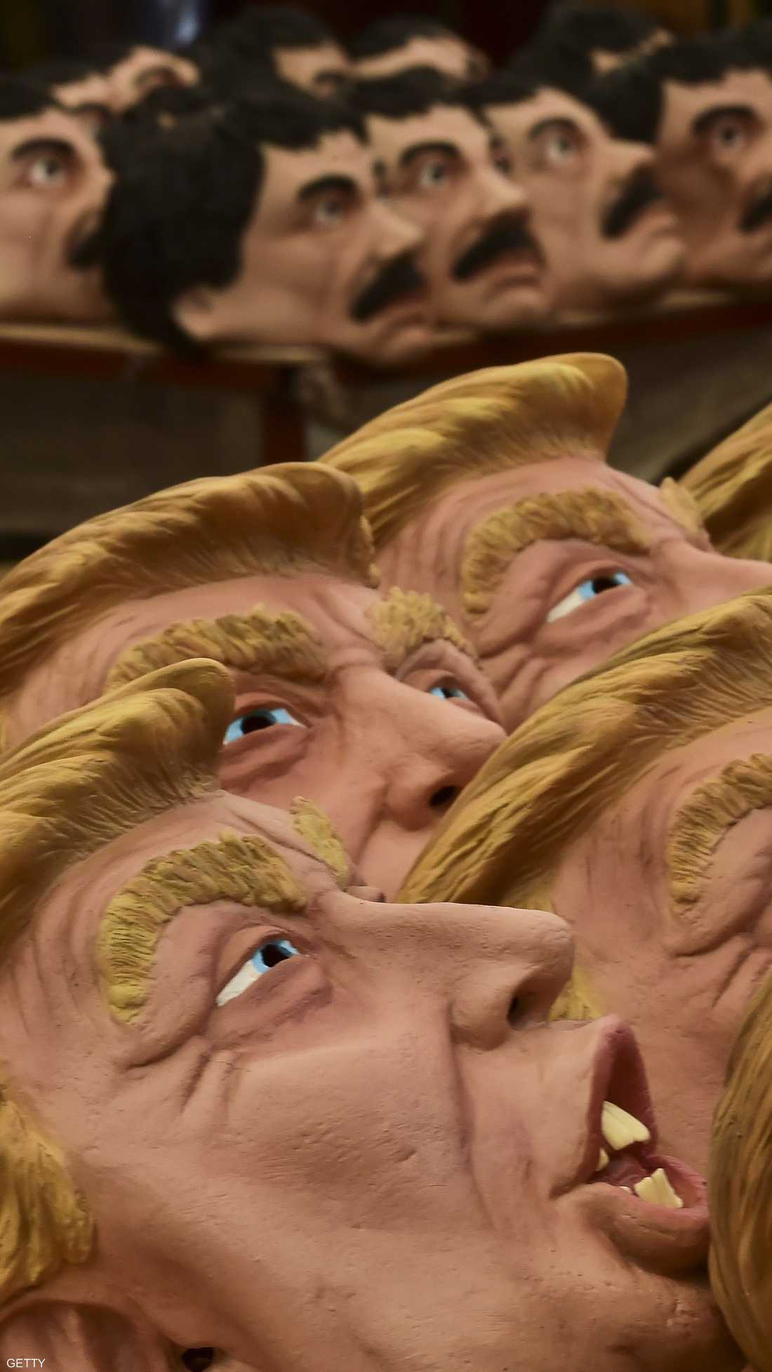 أقنعة تحمل وجوها مضحكة لترامب تباع في المكسيك بعد هجومه على الدولة الجارة للولايات المتحدة