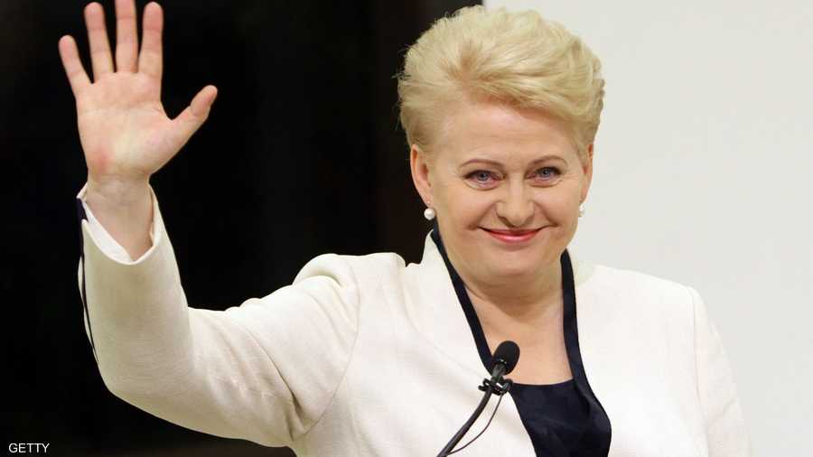 داليا غريباوسكايتي رئيسة ليتوانيا منذ 12 يوليو 2009