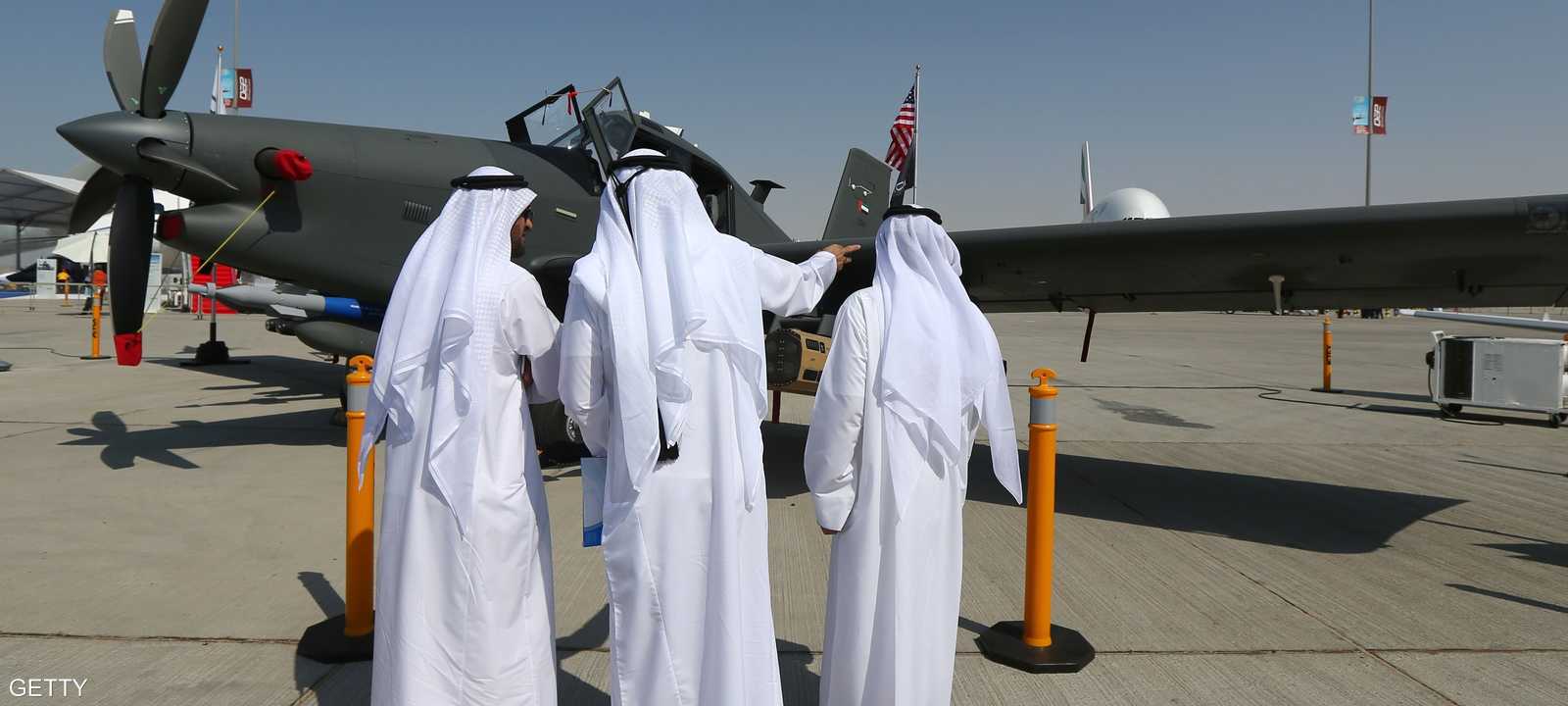 جانب من معرض دبي للطيران