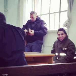 نجيب أثناء المحاكمة في القدس