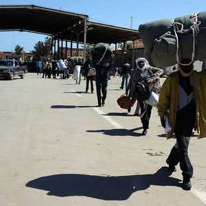 معبر رأس جدير الحدودي بين تونس وليبيا